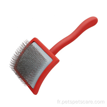 Brosse de toilettage en fil pour animaux de compagnie